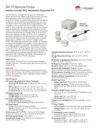 Thumbnail of document Data Sheet - A/RH1-TTM1K-RP2-10-4X-4 RH Remote Probes